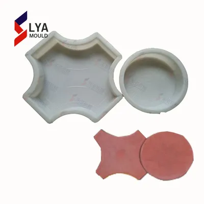 Garden DIY Interlocking PVC Rubber or Plastic Paver Mould