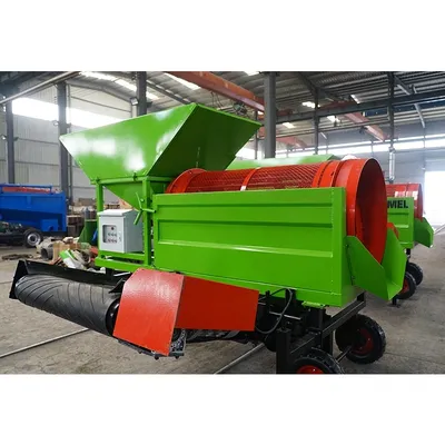Mobile Rotary Drum Sifter for Topsoil and Sand Screening