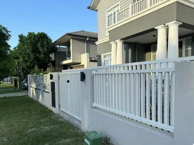 Aluminum Fence Custom Security Aluminum Fence Balcony Front Yard Back Yard Can All, Color Styles Can Be Customized