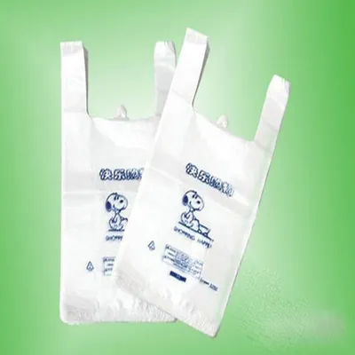 Plastic T-Shirt Vest Printing Shopping Bag