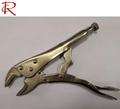 Curved Jaw Locking Pliers Clamp