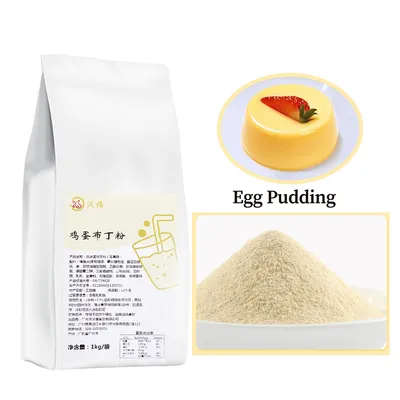 Premium Jelly & Pudding Bakery Decoration Ingredients Bubble Tea Milk Tea Toppings Instant Egg Pudding Powder