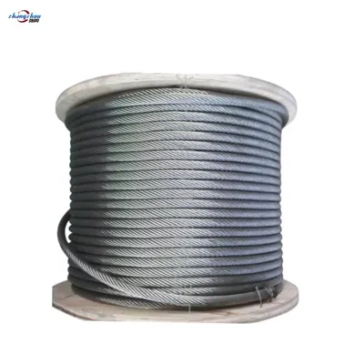 1-1/4" Galvanized Main Hoist Rotation Resistant Anti-Twisting 18X19s+FC/Wsc Cable Cord for Hoisting