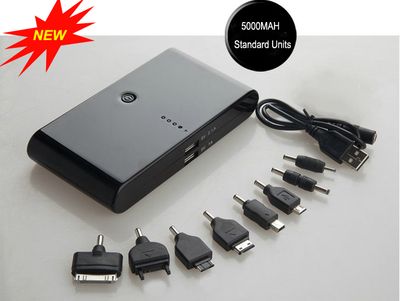 50000mAh Super Big Capacity External Battery Charger & USB Power Bank for Mobile Phone/MID/Camera/PSP/DV (FLS-PB-50K)