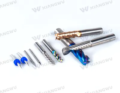 Solid Carbide Roughing End Mills with High Material Removal Rate
