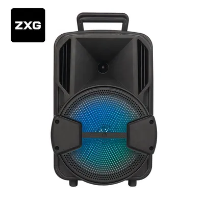 Great 8 Inch Rechargeable Portable Trolley House Party Speaker Music Player