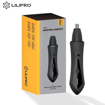 Lilipro N4 Electric Nose & Ear Hair Trimmer Rechargeable Battery Wet/Dry Easy to Clean Improved Stainless Steel Replaceable Blade