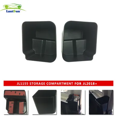 Jl1155 for Wrangler Rear Seat Side Storage Box ABS Material