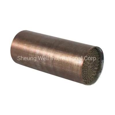 Catalytic Converter Motorcycle Catalyst Metal Honeycomb Substrate