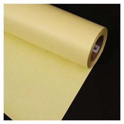 Factory Price Economical PVC Cold Lamination Roll Yellow Liner Film for Photos