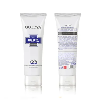 75% Alcohol Gel Rinse Free Hand Sanitizer