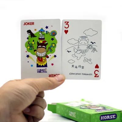 Custom Advertising Gift Set Tarot Game Cards Kids Educational Card Poker Cards Casino Paper Playing Cards