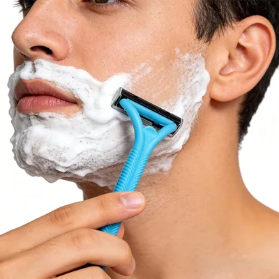 OEM Custom Single Blade Disposable Razor Plastic Handle Barber Hotel Shaver