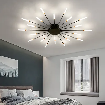 LED Fireworks Chandelier Living Room Pendant Light Home Ceiling Lamp