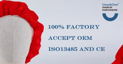 Disposable Bouffant Cap (mob cap) PP Nonwoven Round Cap