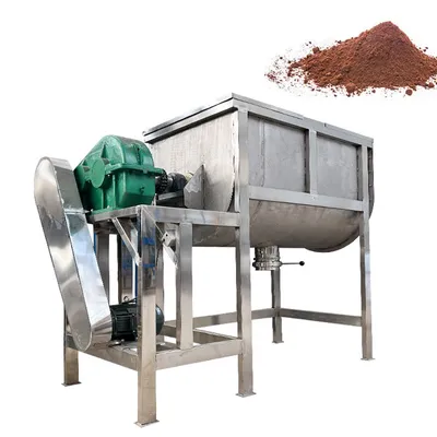 2024 New Model Spiral Feed Mixer 50kg for Animal Vertical Plastic Mixing Tank Tmr