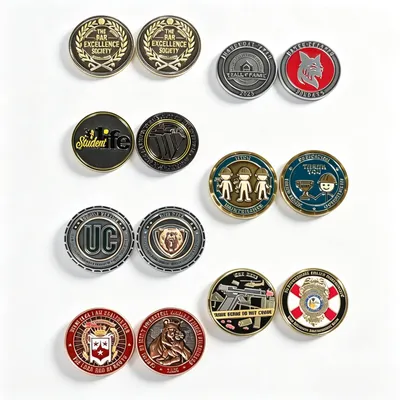 Personalized Metal Challenge Coin with Various Unique Designs