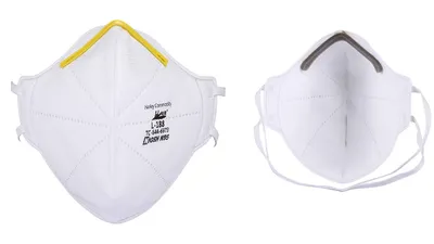 Ready to Ship in Stock En149: 2001+A1: 2009 Approved FFP2 Disposable Respirator Anti Dust Face Mask