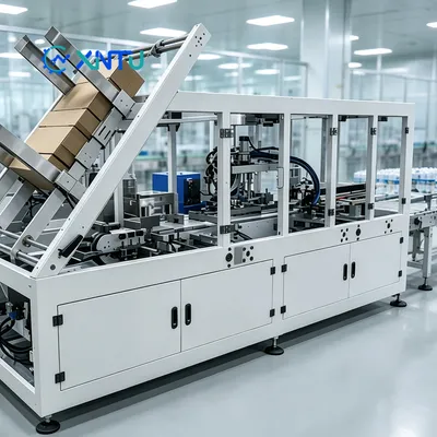 Wrap Around Case Packer for Automated End of Line Packaging Systems