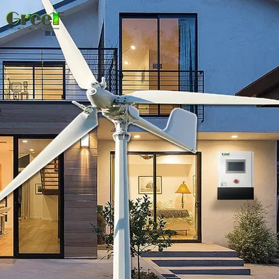 1kw 2kw 3kw 5kw 10kw Small Horizontal Axis Wind Power/Energy Solar Wind Hybrid System Wind Turbine for off/on Grid System/Home/Business