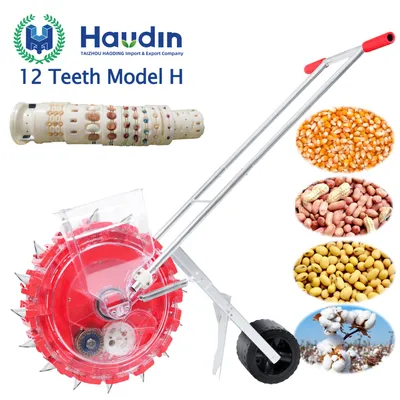 Labor Saving Top Quality No Till Hand Push Manual Seeder / Planter