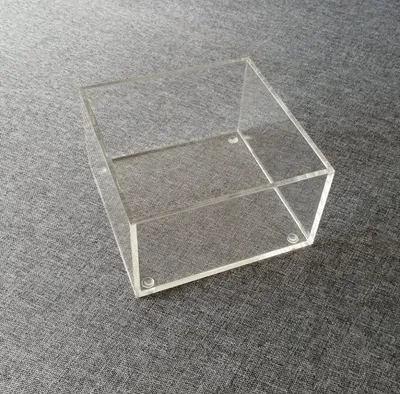 Factory Custom High Quality Transparent Acrylic Plexiglass Display Storage Box