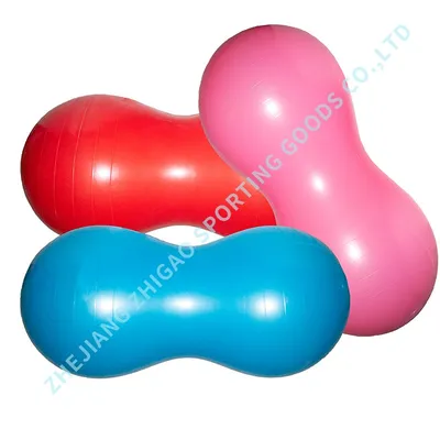 PVC Peanut Ball Balance Ball Exercise Ball Anti-Burst Yoga Ball