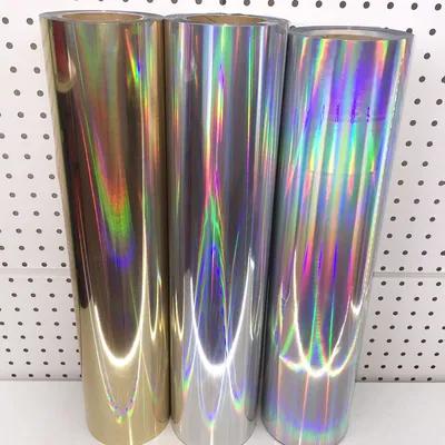 Holographic Heat Transfer Film for Laminating Textiles