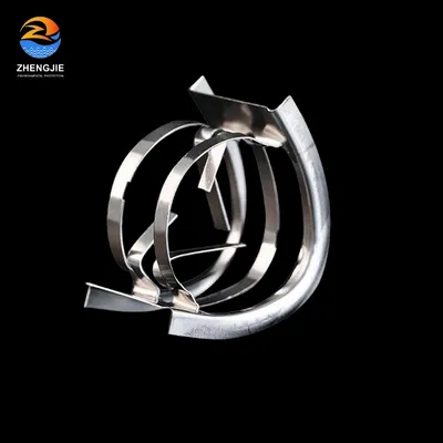 SS304 SS316 Imtp Metal Intalox Saddle Ring Random Filler Tower Random Packing