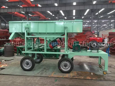 Mobile Linear Vibrating Screen, Mineral Separator for Sale