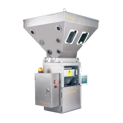 Plastic Film Production Line 6 Components 400 Kg Gravimetric Blender Dose Machines Gravimetric Blender