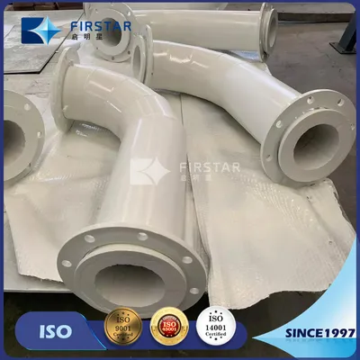 Customized Pipe/Elbow Lined with Wear Resistant High Alumina Ceramic for Mining Industry