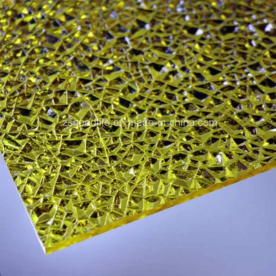 Shining Polycarbonate Diamond Embossed Sheet Texture Sheet