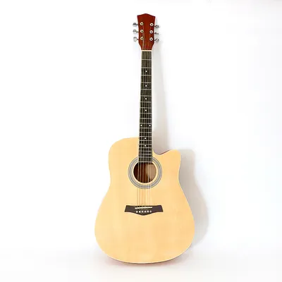 Wholesaler Basswood 41 Inch High Quality Acoustic Guitar