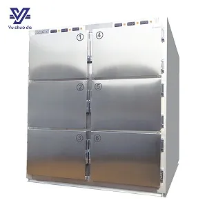 Factory Price Stainless Steel Funeral Use Mortuary Dead Body Freezer
