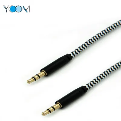 3.5mm Male to Male Stereo Audio Aux Cable - 4 Feet