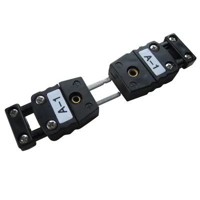 Type J Miniature Thermocouple Connector with Clamp