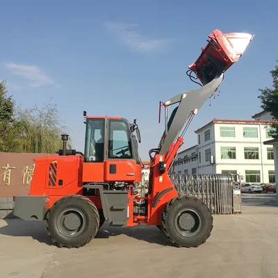 Compact Mini Wheel Loader with Powerful 4WD Technology