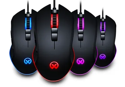 High Performance 6D Color Light Optical USB Wired Entry Level Gaming Mouse Wired Mouse Computer Mouse Game Mice Gaming Mice