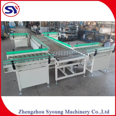 2025 Manufacturer Heavy Duty Packing Table Roller Conveyor for Food Industry with Best Price