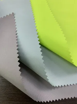 Polyester Imitated Memory Fabric Twill Down Proof Coated Fabric Wrc0