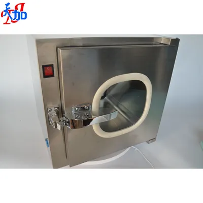Advanced UV Sterilization Pass Box for Cleanroom Environments