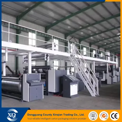 Precision Engineered Automatic High Capacity Fast 2/3/5/7 Ply Corrugated Cardboard Production Line