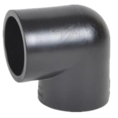 High Quality Plastic Welded Pipe Fitting PE Pipe Elbow and Fittings HDPE Socket Fusion Water Pipe Fitting SDR11 for Water Supply DIN Standard
