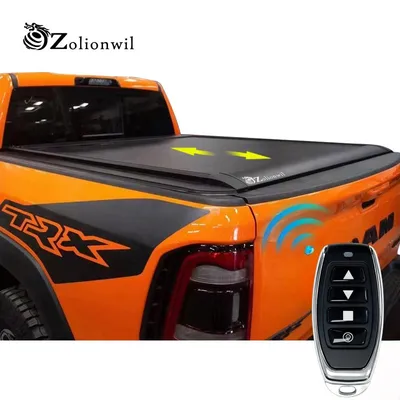 Zolionwil Car Accessories Aluminum Retractable Rear Trunk Cargo Bed Tonneau Cover for Dodge RAM