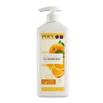 OEM Wholesale High Foam Household Kitchen Hand Dishwashing Liquid Soap Dish Detergent with Eco Friendly Lemon Fragrance