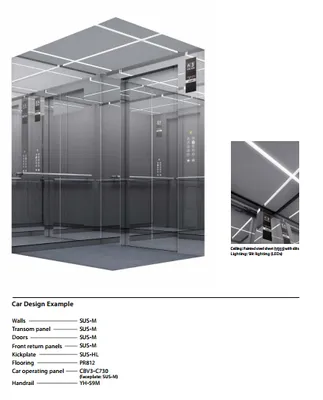 Passenger Elevator with Machine Room
