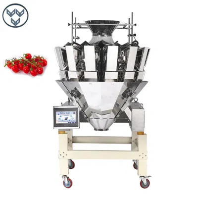 Automatic High Precision 10/14 Heads Combination Multihead Weigher for Snack Food