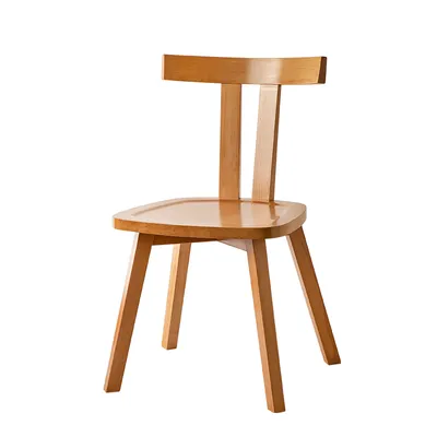 High End Durable Beech Furniture Wooden Dining Chair