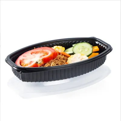 Disposable Plastic Meal Prep Lunch Box Containers Food Storage Bento Box with Lid